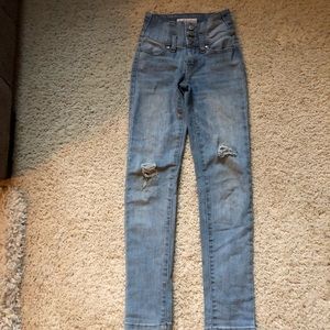 Celebrity pink jeans
